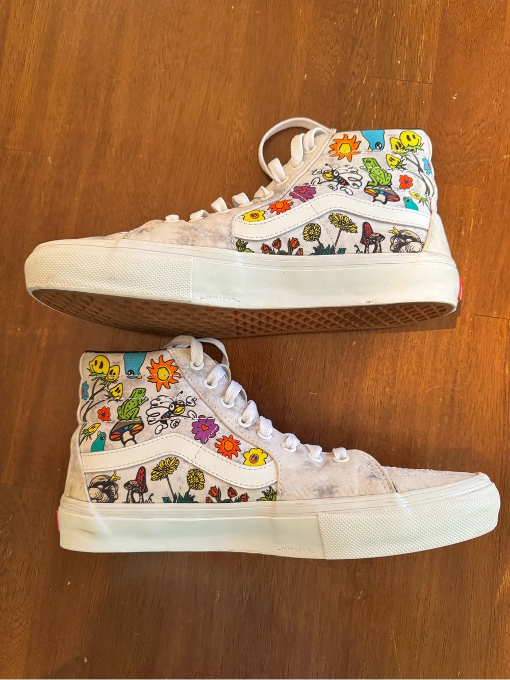 Vans Skate Sk8-Hi Twisted Positivity Grey Tie Dye Men's Shoes Size 9